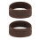 Cinto elástico de cintura para homens e mulheres, 3,8 cm (1,5 polegadas), marrom. 2