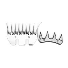 Steel Blade Stainless Steel Sheep Clippers Blade Hardness Cutting Shearing Cutter Replacement,Multi-Use