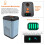Pommeau de douche portable à piles, 3 modes d'eau 3