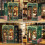 Κιτ Book Nook Ξύλινο 3D Παζλ Μίνι Βιβλιοθήκη 139 τεμαχίων 5