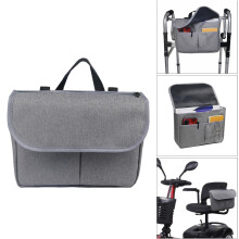 600D Side Bag for Wheelchair Armrest Bag Bag for Mobility-Orange