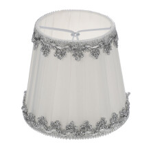 Abat-jour vintage en tissu pour lampe de table de chambre 30 x 30 x 28 cm