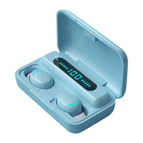 Auriculares inalámbricos Mini Twins Bluetooth 5.1 con estuche de carga