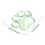 Στήριγμα καρπού Cat Paw Mouse Sky Blue Gel Pad 1 συσκευασία 3