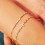 Bracciale da donna con croce cristiana, in oro, stile boho. 4