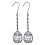 Outdoor Bird Feeder Set Wrought Iron 2-Pack 1