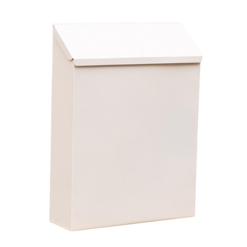 Boîte aux lettres murale blanche extérieure (1 pièce) 1
