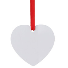 Sublimation Ornaments Blank Round Heart Snowflake Bell 10PCS