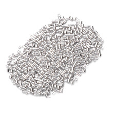 Silver Crimp Tubes for Jewelry Making 4 Pack