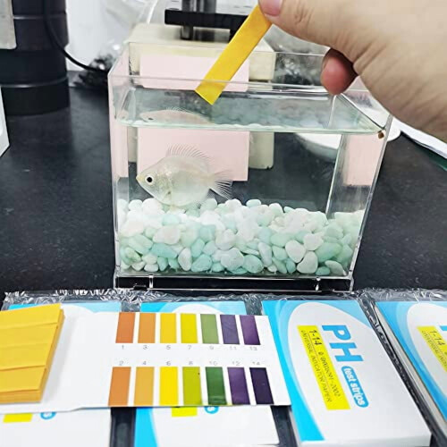 pH test strips 1-14 range litmus indicator paper 5 pcs 2