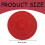 Round Placemats 15 inch Machine Washable Spillproof 3