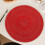 Round Placemats 15 inch Machine Washable Spillproof 4