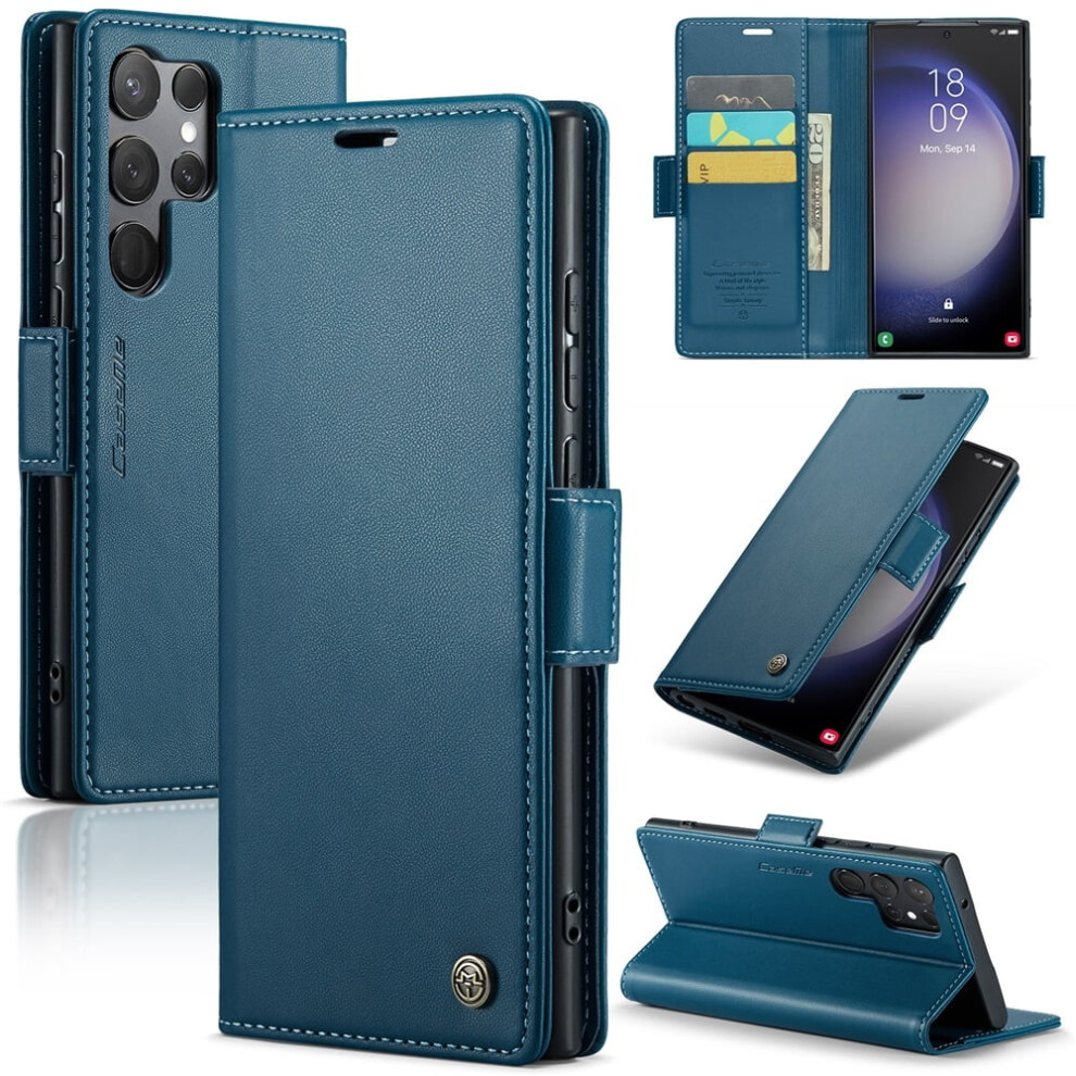 Caseme Leather Wallet Case For Samsung Galaxy S23 Ultra 968604543142