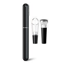 Air Pressure Bottle Opener Set with Foil Cutter Wine Pourer