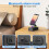 IMOLI Bluetooth-luidspreker met powerbank en telefoonhouder 6