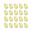 Mini Speckled Blue Foam Easter Eggs 20 pcs 2