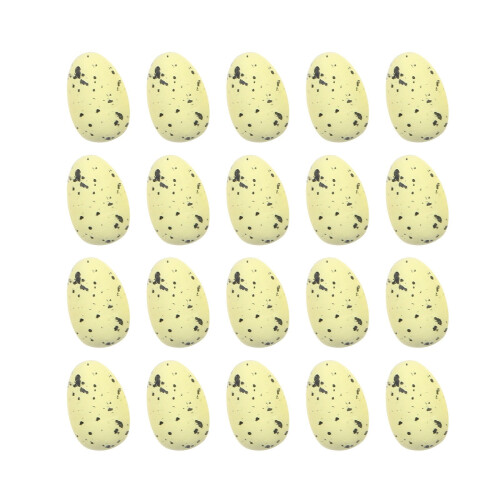 Mini Speckled Blue Foam Easter Eggs 20 pcs 1