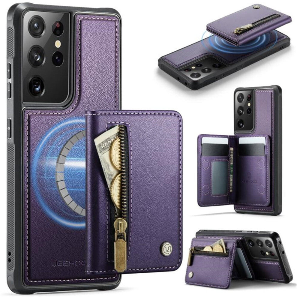 Samsung Galaxy S21 Ultra 5G Pu Leather Wallet Case With 939152679164
