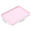 Bandeja rectangular de plástico PP para comida rápida (1 unidad) 1