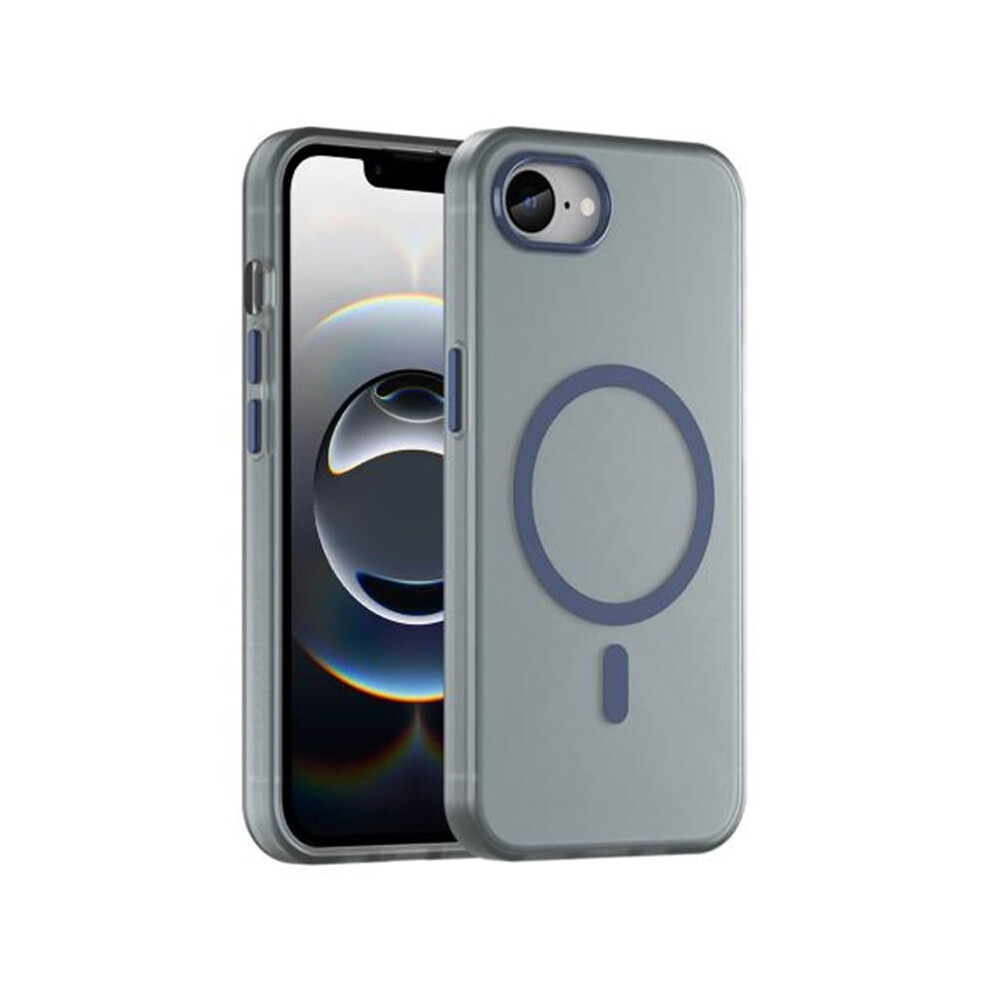 Iphone 16E Magsafe Frosted Translucent Tpu+Pc Case Dark/Blue 968604542763