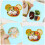 Silicone Placemats Sky Blue Durable Non-Stick 2 pcs 6