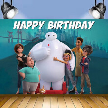Big Hero6 Bursdagsbakgrunn 237183 cm