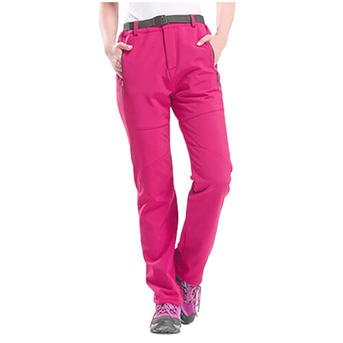 Wasserdichte Winter-Cargohose in Pink