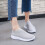 Running Shoes Women Grey Mesh Sole Size 8.5 2