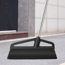 Balayeuse à neige et à jardin en plastique avec poignée en métal, 45 cm (18 pouces)