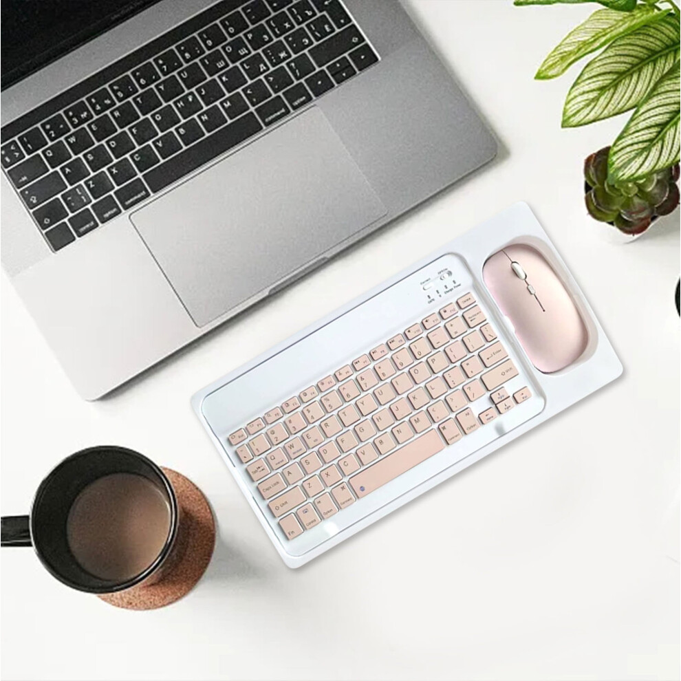 Bluetooth Keyboard And Mouse Combo Compact Rechargeable 939152668489