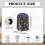 Ghost Spider Web Pattern Blender Dust Cover with Stylish Univesal Polyester 6