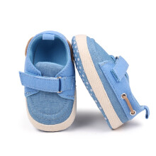 Tao Baby Squeaky Toddler Shoes Blue Soft Breathable Prewalk
