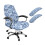 Bürostuhlbezug Schmetterling Batik Blau Universalgröße 1