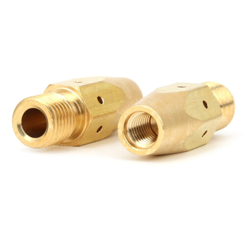 MIG Welding Contact Tip Diffuser Brass 5PCS 2