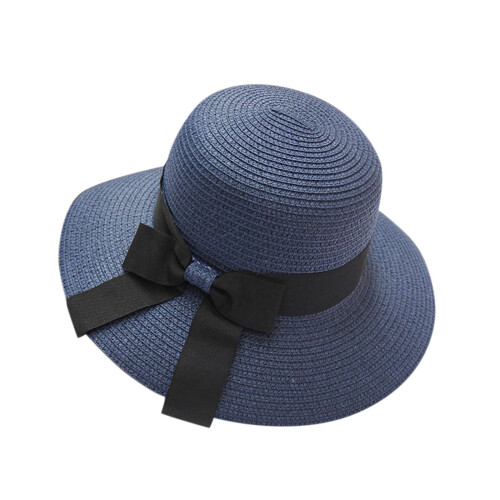 Blå spandex sommerhat til kvinder (1 stk.) 1