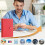 Money Saving Challenge Binder with 100 Cash Envelopes Red 5