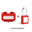 Plastic Tag Device Safety Lock Box with Padlock 1