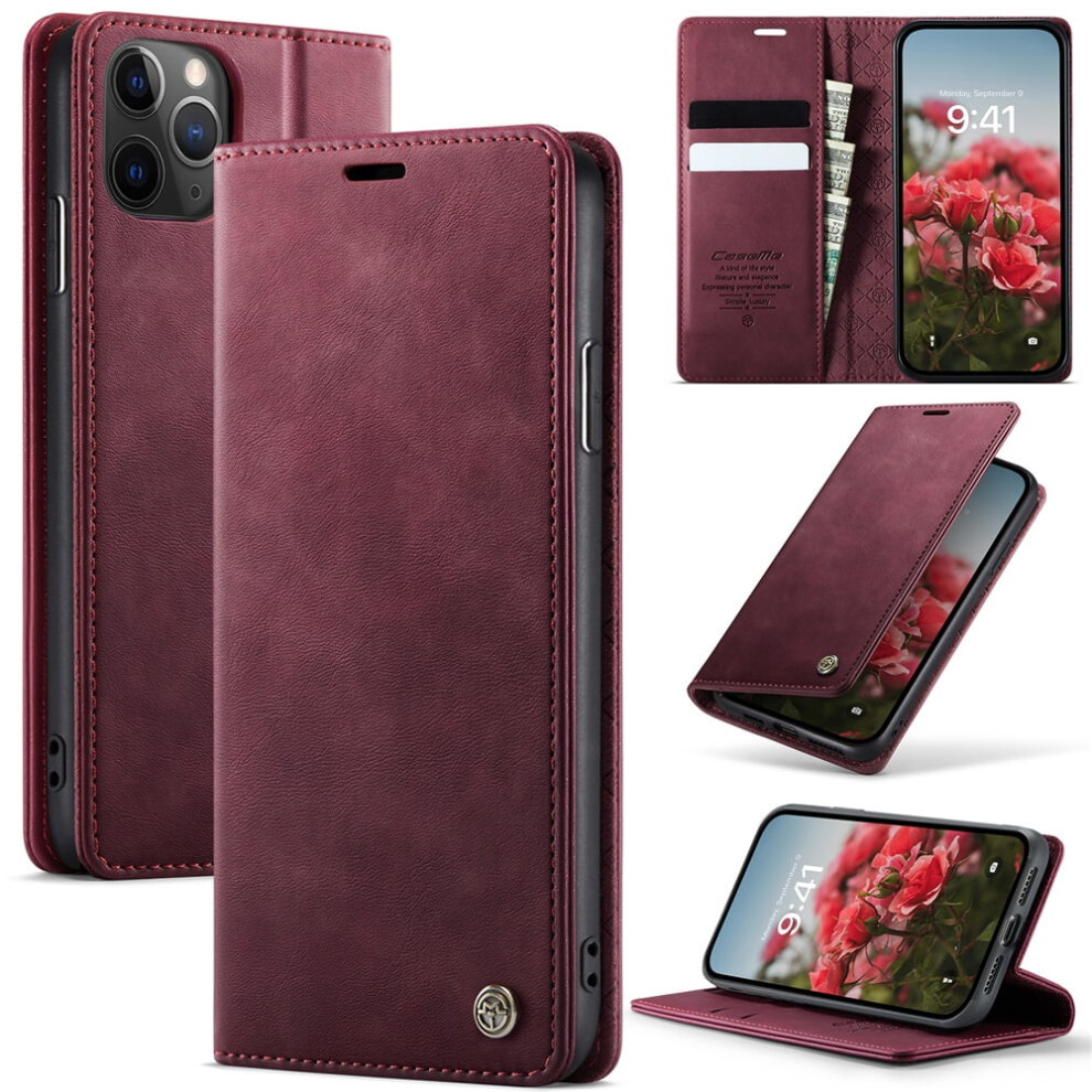 Caseme Calf Leather Wallet Case For Iphone 11 Pro 5.8-Inch 968604541780