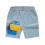 Short garçon imprimé dinosaure, taille élastique, 12,5 cm, bleu clair 1