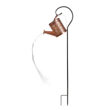 Metal Solar Watering Can Light Outdoor Decor 1 Pack