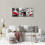 Ensemble de 3 tableaux muraux paysage noir et blanc 5