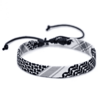 Brățară cu imprimeu Keffiyeh în stil palestinian