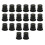 Rubber Motorcycle Windshield Nuts M6 20 Pack 1