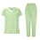Women's scrub set mint green 2X 1