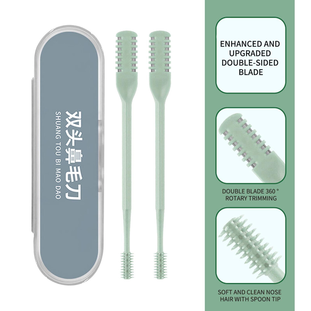 Nasal Hair Cutter 360 Rotating Manual Ear Nose Trimmer