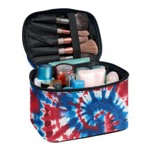 Make-up organizer met tie-dye patroon van polyester