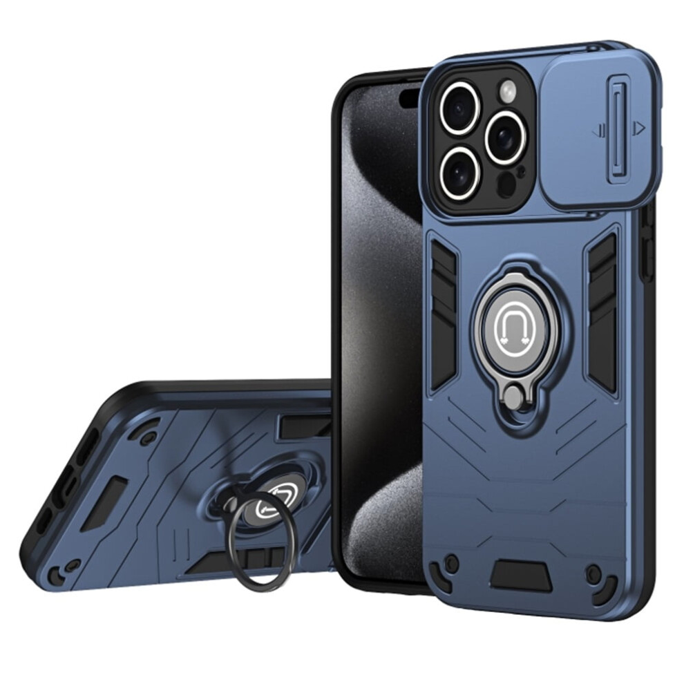 Iphone 15 Pro Case With Slide Camera Cover, Rotatable 939152688401