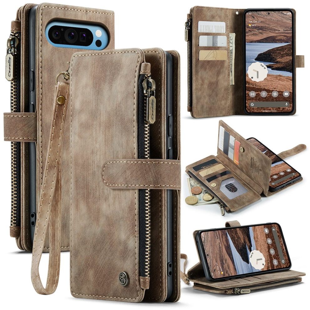 Caseme Wallet Case For Google Pixel 9 Pro Xl 6.8 Inch Pu 939152681310