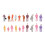 Mini Railroad Figure Set HO Scale 20pcs 1
