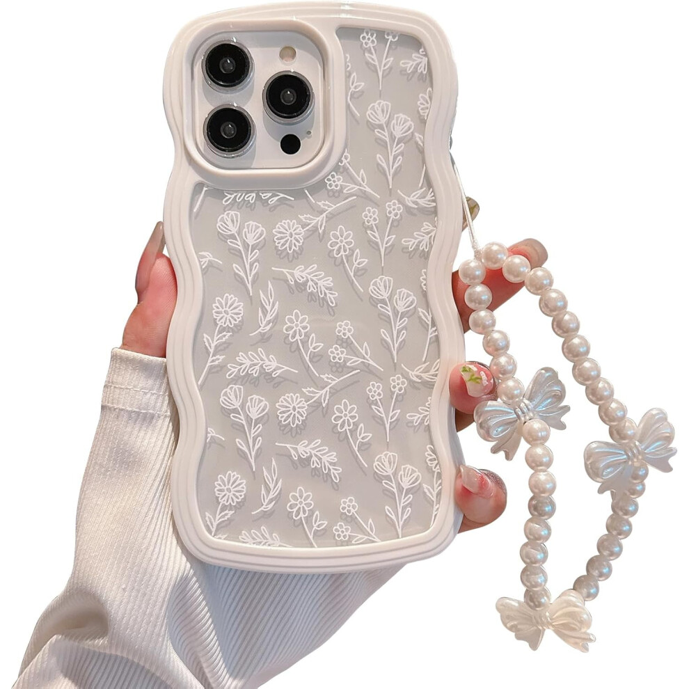 Iphone 15 Case For Women Â Curly Wave Frame, Shockproof 939152672165